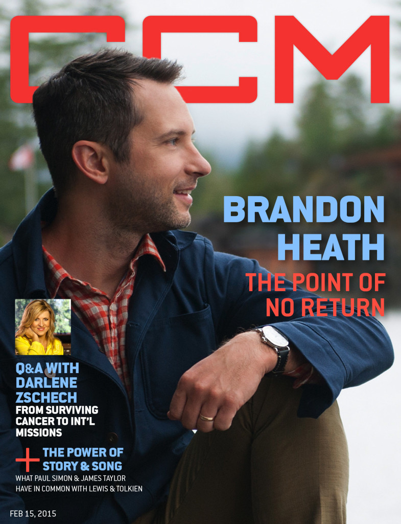 Brandon Heath, Darlene Zschech, CCM Magazine - image
