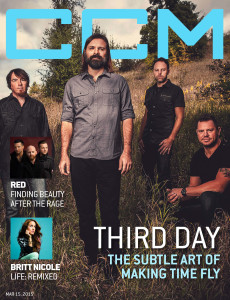 Third Day, Britt Nicole, Red, CCM Magazine - image