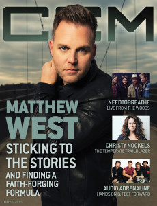 Matthew West, CCM Magazine - image