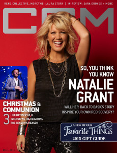 Natalie Grant, Andrew Greer, Christmas, CCM Magazine - image
