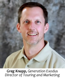 Generation Exodus Director, Greg Knapp
