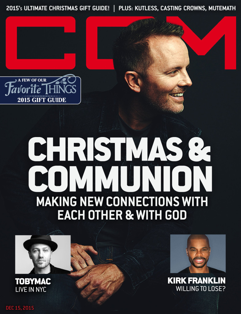 Chris Tomlin, Christmas, December 15, 2015, CCM Magazine - image