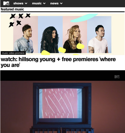 Hillsong Young & Free, CCM Magazine - image