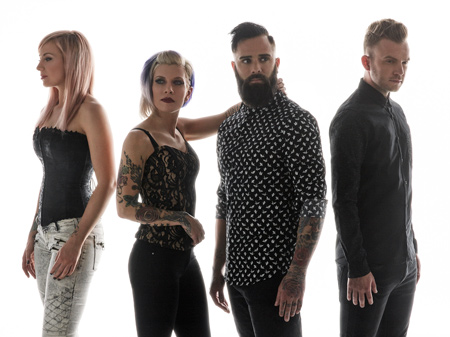 Skillet, Jon Cooper, Korey Cooper, Jen Ledger, CCM Magazine - image