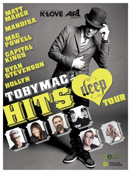 TobyMac, Hit Deep Tour, CCM Magazine - image