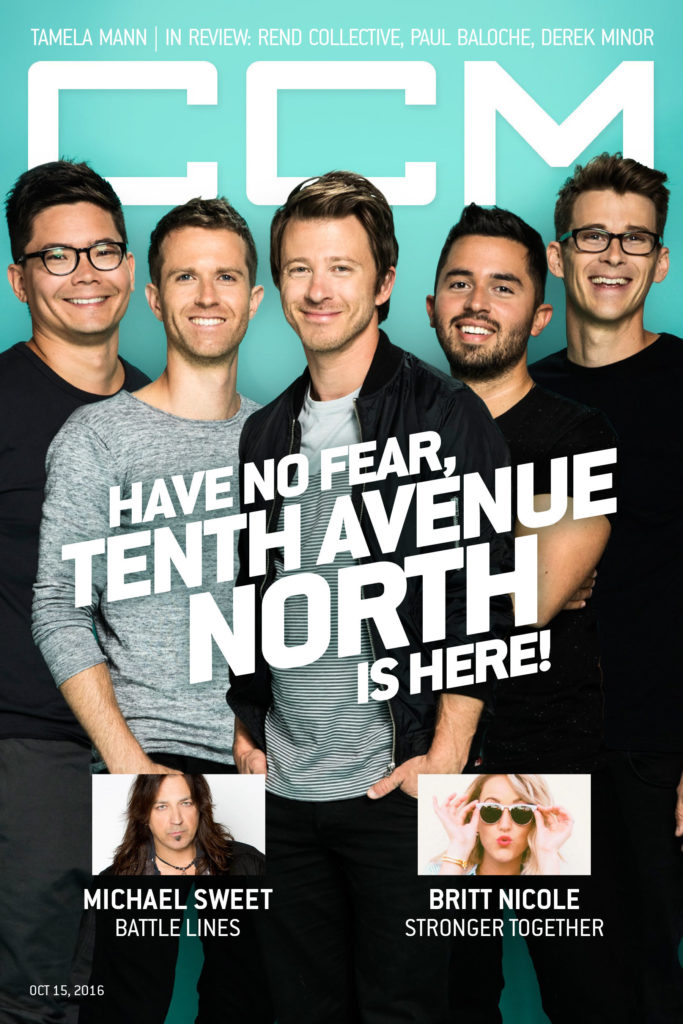 Tenth Avenue North, CCM Magazine - image