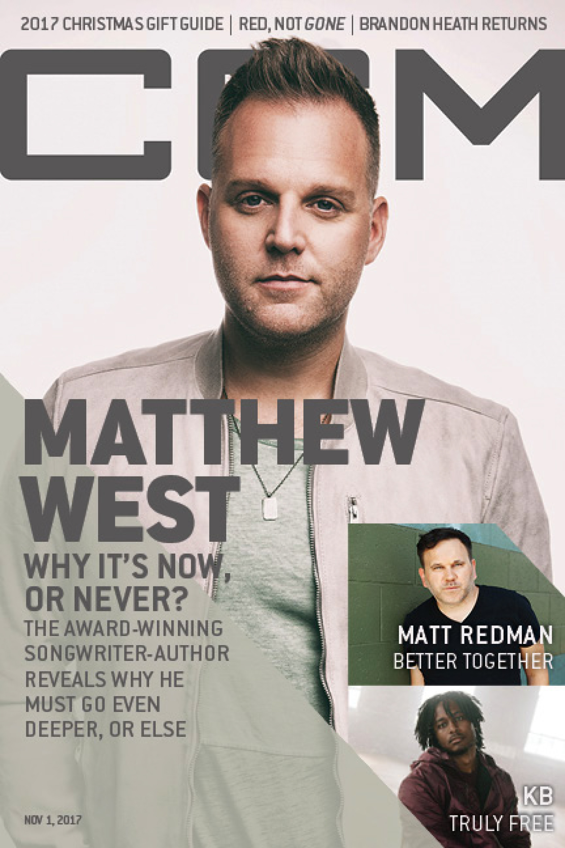 Matthew West, CCM Magazine - image