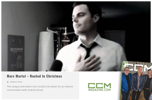 Marc Martel, CCM Magazine- image