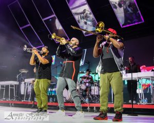 Gabe Real, Keith Everette Smith, DJ Maj, B Haley, Dave Wyatt of TobyMac's DC